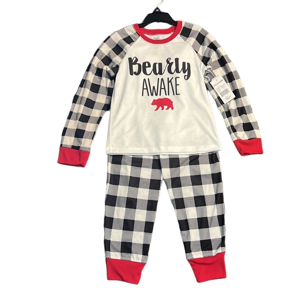 🌟NWT🌟 Dream Life Bearly Awake Bear Pajama Set